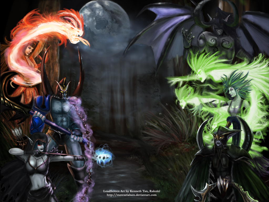 Defense of the Ancients by MercurialXen
